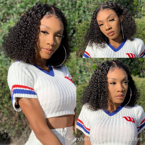 Cheap Wholesale Virgin Brazilian Unprocessed Kinky Curly Full Lace Human Hair Wigs